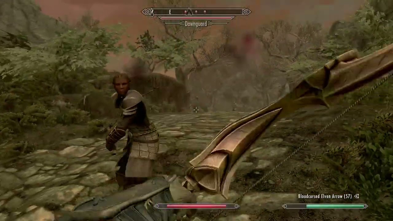 Skyrim the effects of Auriels (when shot at the sun)