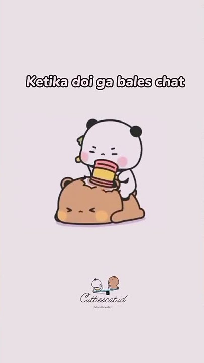 Doi kamu ga bales chat? Bubu dan dudu lucu banget gemoy gemes 😍 #shorts #short #views #view