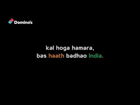 Domino's ke saath #HaathBadhaoIndia #VaccineLagaoIndia