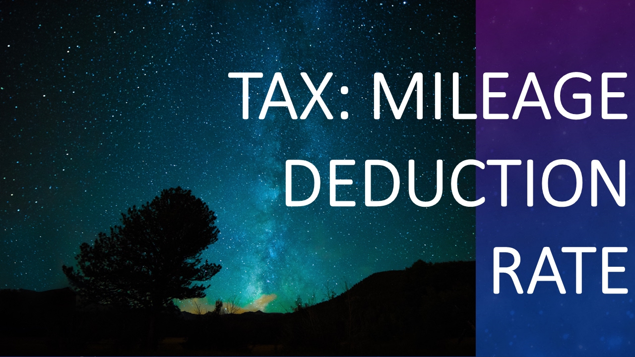 How does the IRS calculate a mileage rate?