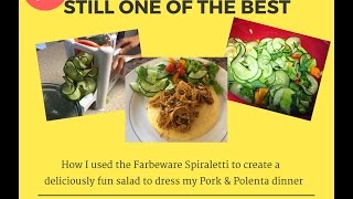 DOES IT WORK? Farberware Spiraletti Veggie Slicer. | Tricia's List