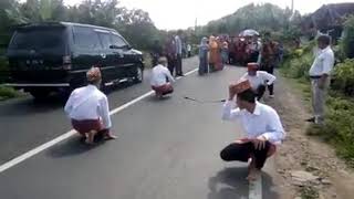 Acara Ngarak Pengantin Adat Lampung..