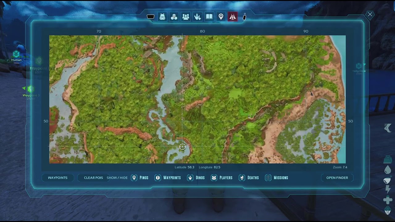 I explored a bit in ark [the whole islnd map😊]