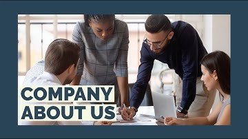 Video template - Company About Us