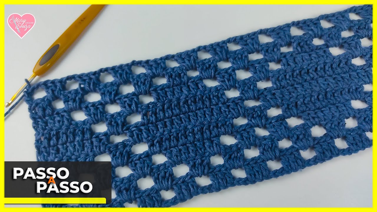 NOVO MODELO 😱😱 TAPETE DE CROCHÊ RETANGULAR SIMPLES PARTE 1