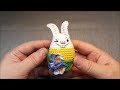 Horgolt húsvéti tojás-nyúl -  crocheted easter egg-rabbit