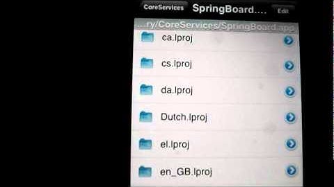 How to change the name  at the top of your Iphone or ipod touch device.