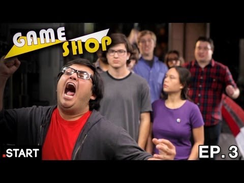 Game Shop - Halo 4 Midnight Launch Riot - Game Shop: Ep.3