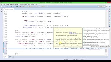Java GUI calculator part 4