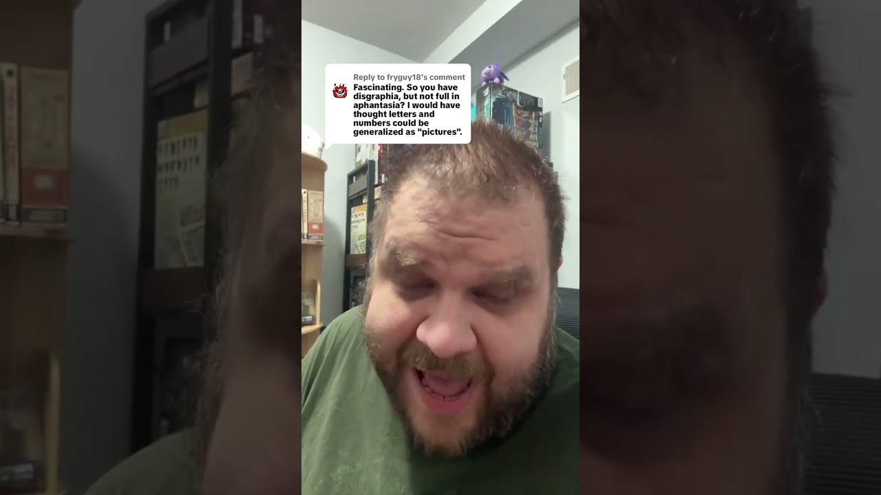 Дисграфия против афантазии