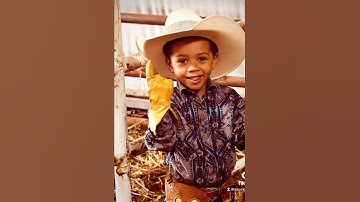 Krew Brockington 4 Yr Old          Mini Bull Rider  #pbr #bullriders  i dont own copyrights to music
