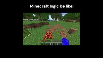 Minecraft logic be like: