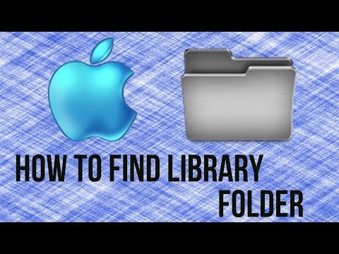 How To Find Library Folder On Mac OS X - Mac Tutorial