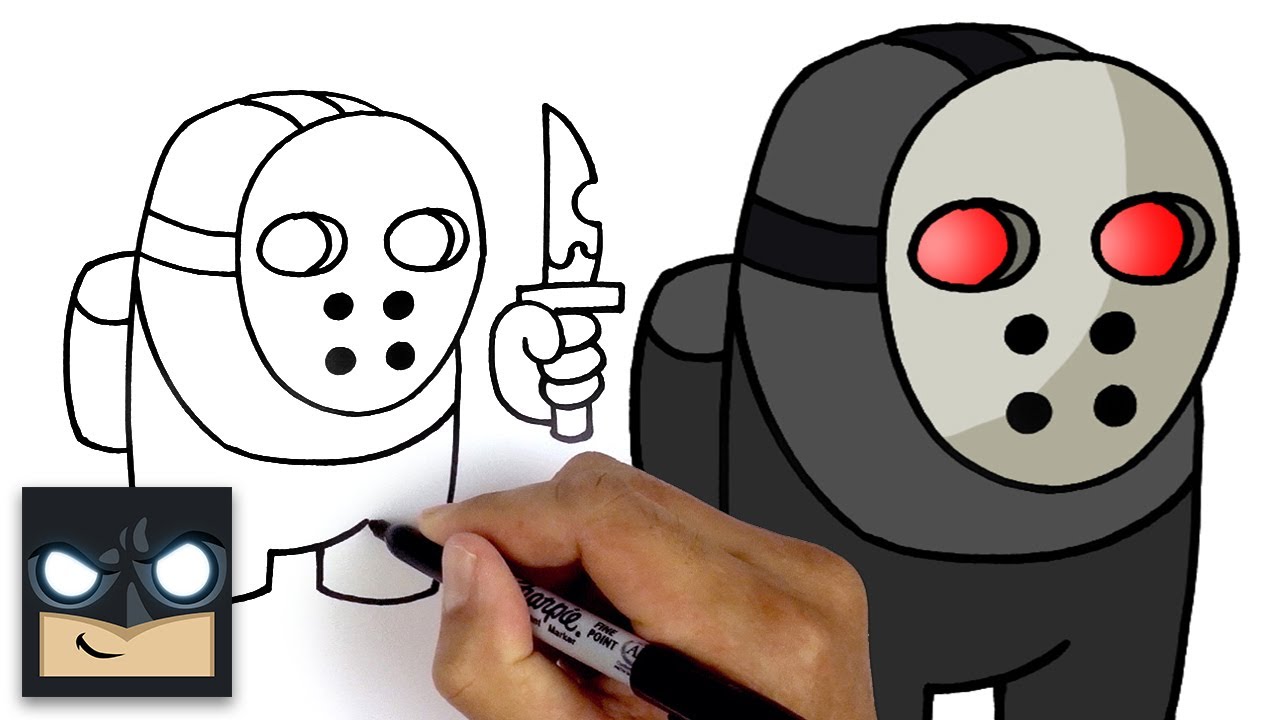 How To Draw Imposter | Among Us