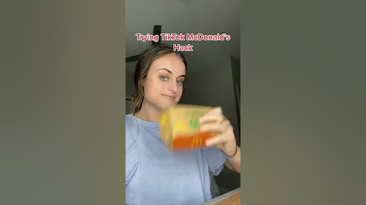 Trying TikTok famous McDonald’s Hack #mcdonaldshacks #tiktokfamous #mcdonalds #foodhacks #foodie