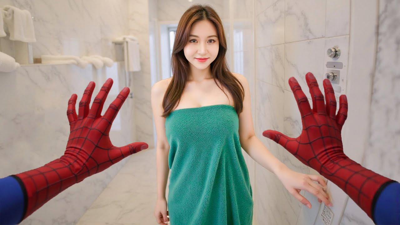 Escape CRAZY SPIDER-GIRL PRANK in LOVE (Spider-Man in Real Life Story Drama)