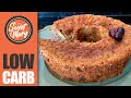 LOW CARB Banana and Apple Cake - Super Healthy