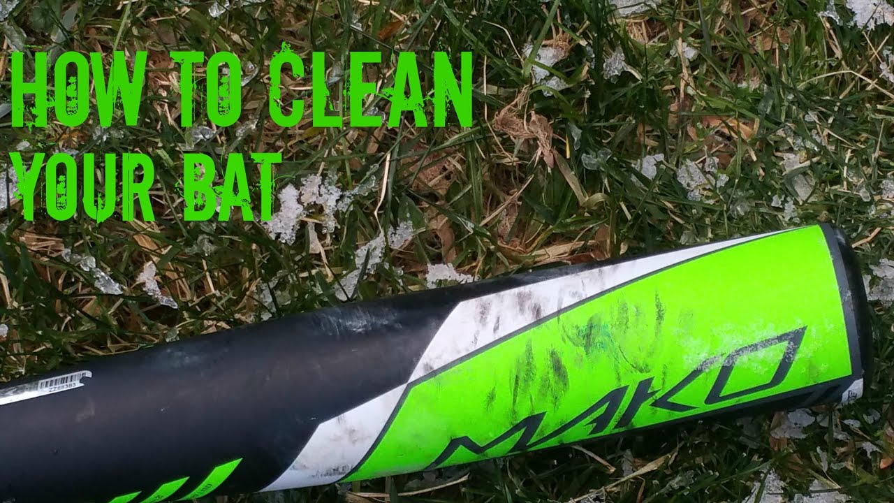 How-To Clean/ Remove Scuffs From Your Bat