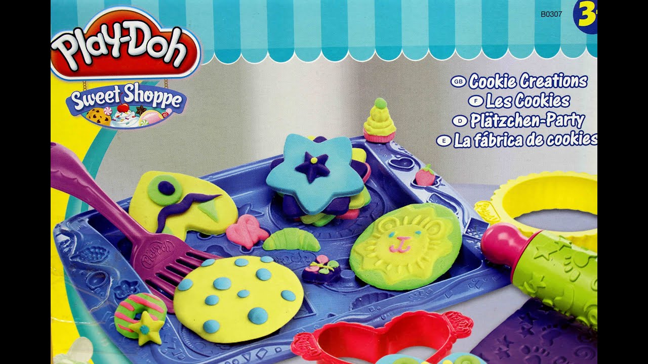Hasbro - Play-Doh - Sweet Shoppe - Cookie Creations - B0307 - Love Toys