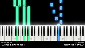Passacaglia - Handel & Halvorsen | Easy Piano Tutorial