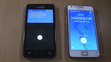 Double Incoming call at the Same Time Samsung Galaxy S2 android 7+S2 android 11