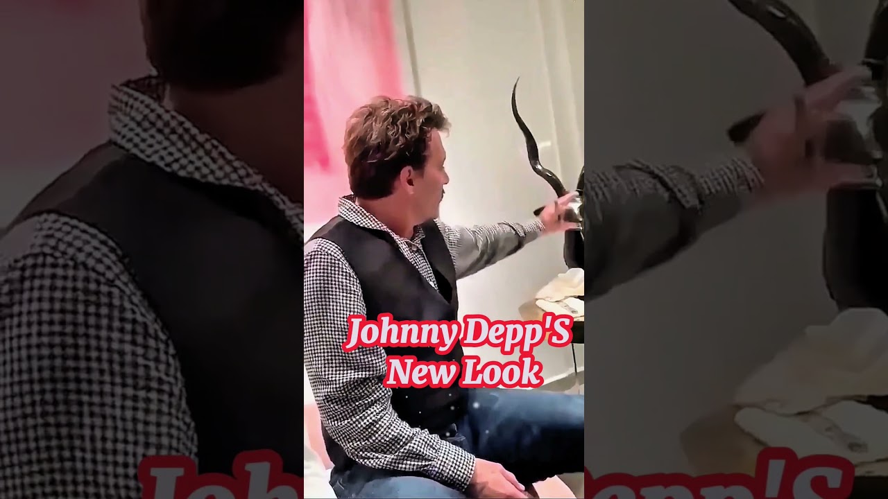 Johnny Depp's turn around 61 But his new look just waow 