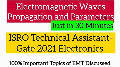 EM wave Propagation and Parameters|Intrinsic Impedance|Poynting Theorem| Phase Velocity| Polarizatio