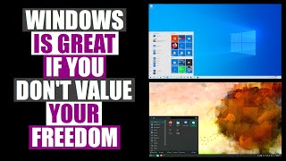 Windows Is Limitation. Linux Is Freedom! (How Windows And Linux Differ)