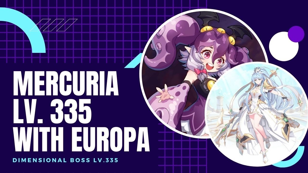 #36 Mercuria Lv. 335 with Europa | Grand Chase