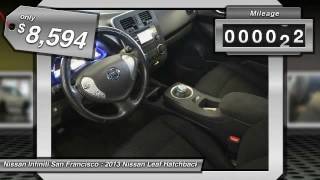 2013 Nissan Leaf San Francisco CA P4032