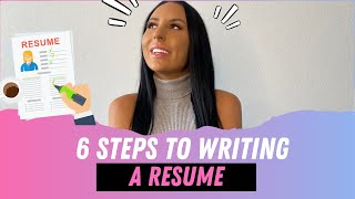 How To Write A Resume In 6 Simple Steps (...targeted at the role you want next)