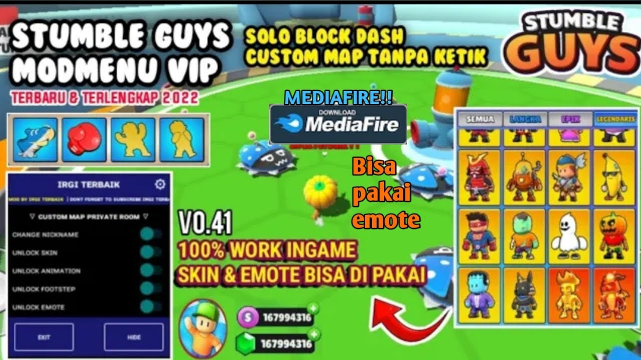 ⚠️❗ Stumble guys mod menu block dash revivendo✓✓ 