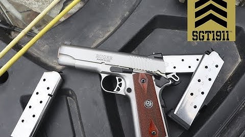 Cover Image for Ruger SR1911 Review & Opinion.