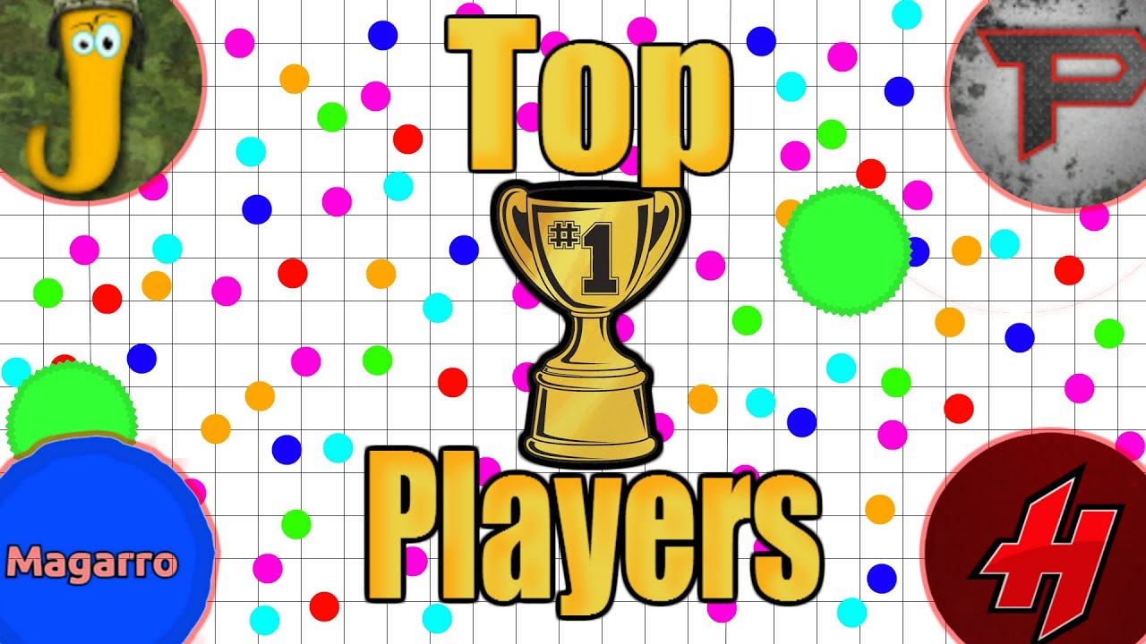 Top 10 Agar io Players Solo Teamers Of 2015 2016 Read Description YouTube