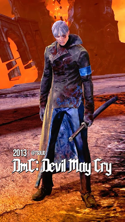 Vergil DMC1 to DMC: Peak of Combat (2001-2024) Evolution - Devil May Cry