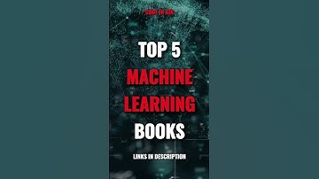 TOP 5 BOOKS FOR MACHINE LEARNING ✅ | BEST BOOKS FOR MACHINE LEARNING #coding #college #shorts