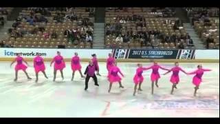 2012 US Synchronized Skating Nationals - Masters Division, La Furia (Better Quality)