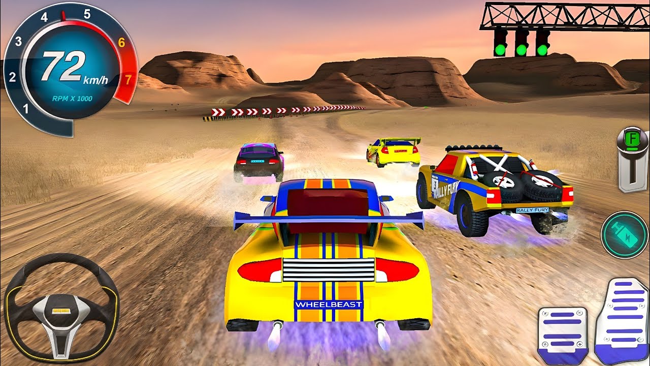 Rally Fury Offroad Car Racing - Sport Car Offroad Racing Game - Android Gameplay #2