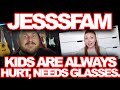 Jesssfam Needs To Start Watching Her Kids | Kids Injuries = Huge Paydays For Family Vloggers