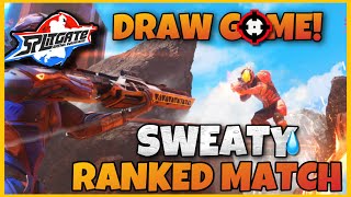 INSANE splitgate 4v4 ranked match leads to DRAW GAME! | Splitgate