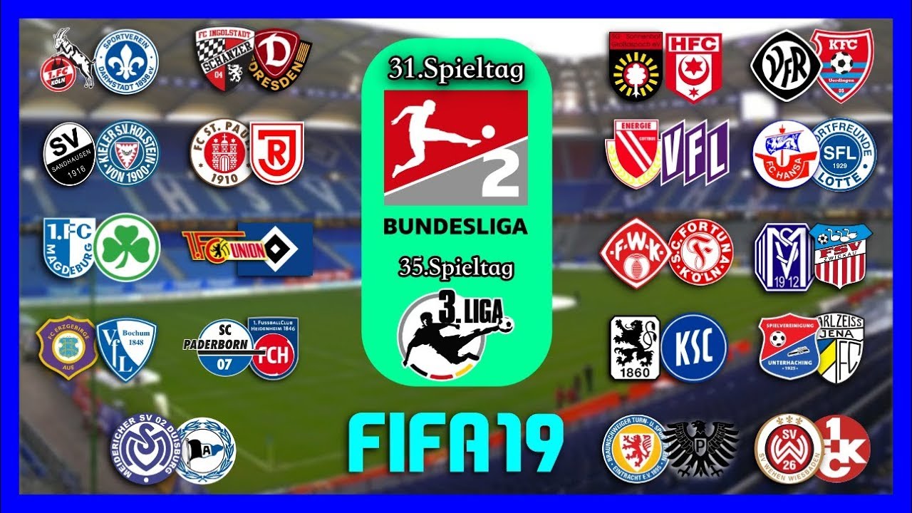 2 Liga Spieltag 2 Bundesliga 18 Spieltag 2020 02 29