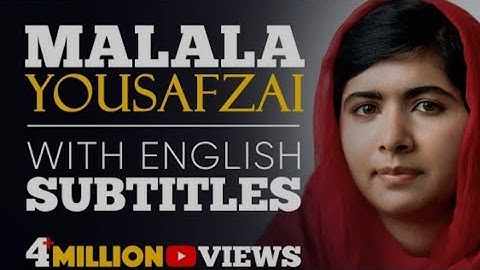 MALALA YOUSAFZAI at the transforming education summit | United Nations | listening skills.