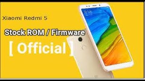 Flashing Xiaomi Redmi 5  How to enter EDL mode