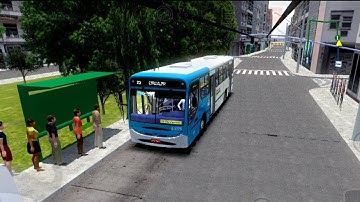 [Proton Bus] Mapa RMBS EX Fase 3 / Linha 20 (Santos-Circular)| Caio Apache Vip I