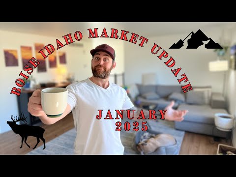 Boise Idaho Real Estate Market Update (Ada County 01/2025)