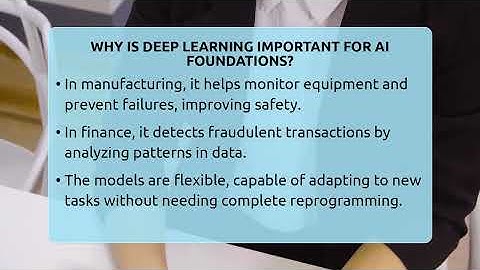 Why Is Deep Learning Important For AI Foundations? - Talking Tech Trends