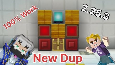 New Duplication Glitch 2.25.6 -- Work 100% DUP BMGO IN Blockman Go Skyblock