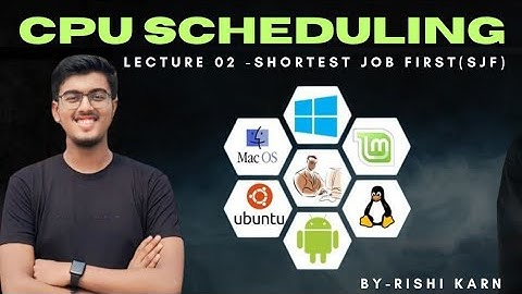 Shortest Job First (SJF) | CPU SCHEDULING | OPERATING SYSTEM |