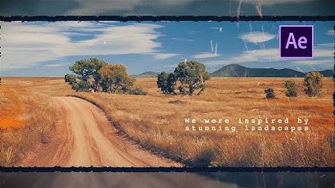 Travel Memories Slideshow After Effects Templates