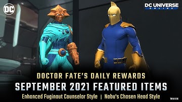 DCUO Daily Rewards September 2021